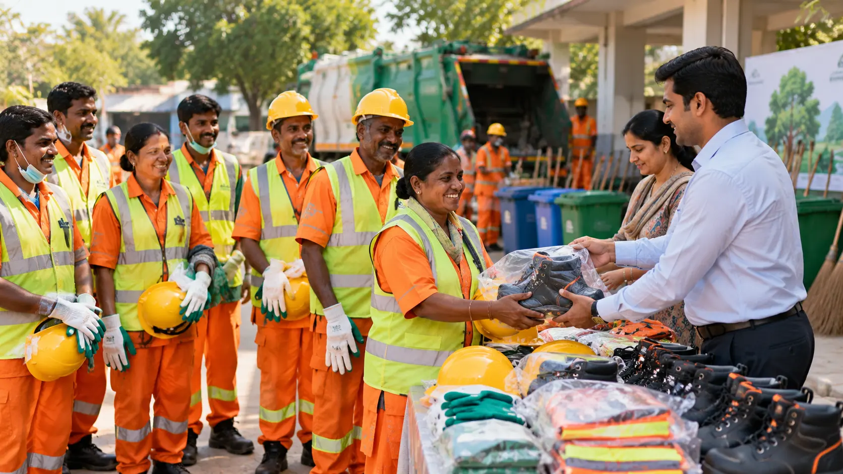 Swachhata Mitra Worker Welfare and Safety Kits